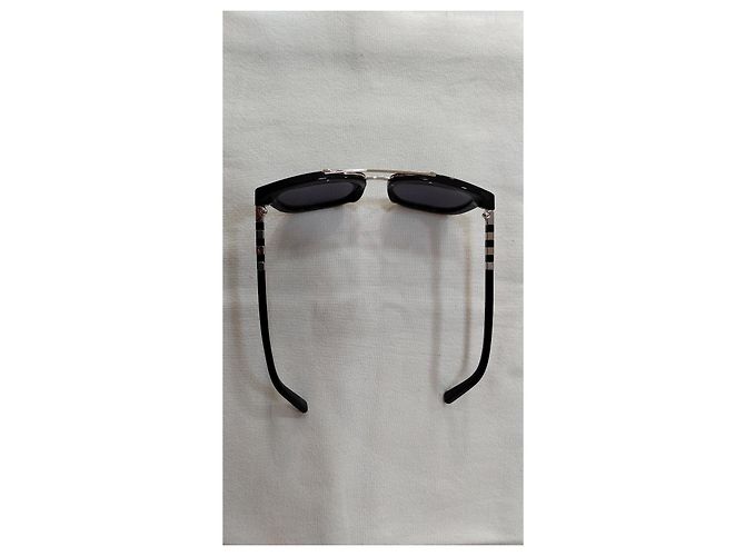 Gafas de sol Louis Vuitton Z0364W Negras Plateadas Marrón oscuro - vista 7