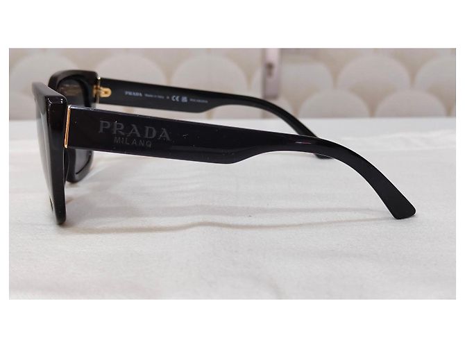 Gafas de sol Prada SPR 24X Cat Eye Negras Negro - vista 9