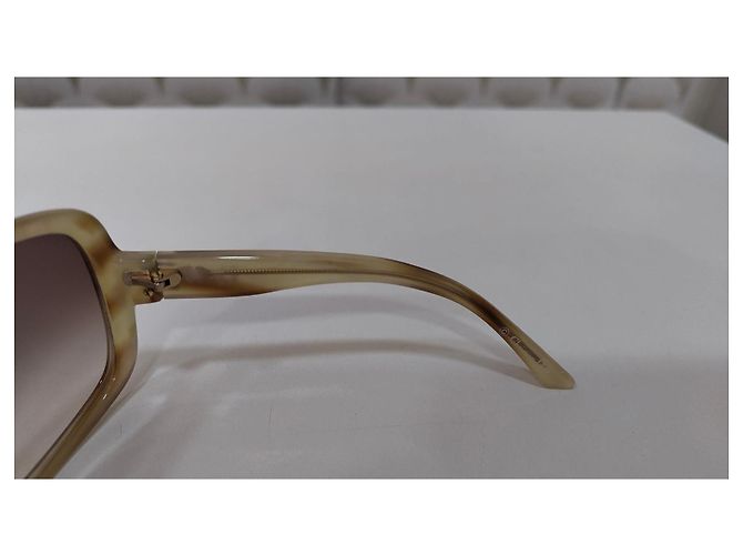Dior Sonnenbrille Oversized Quadratisch Beige - Ansicht 17