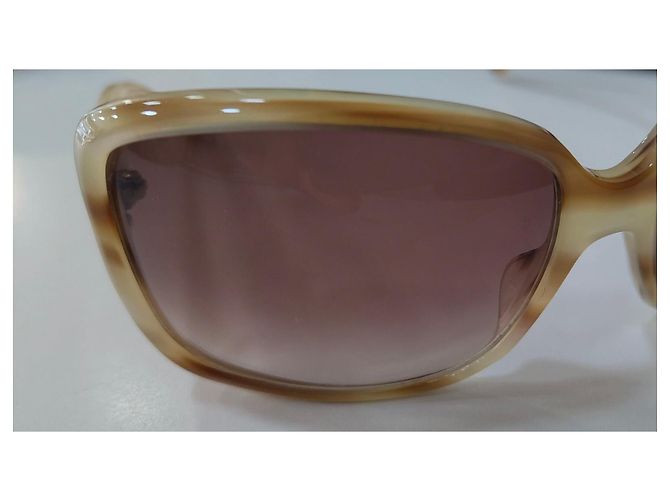 Dior Sonnenbrille Oversized Quadratisch Beige - Ansicht 4