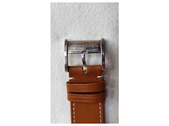 Reloj Burberry de Esfera Rectangular en Acero Inoxidable Plata - vista 7