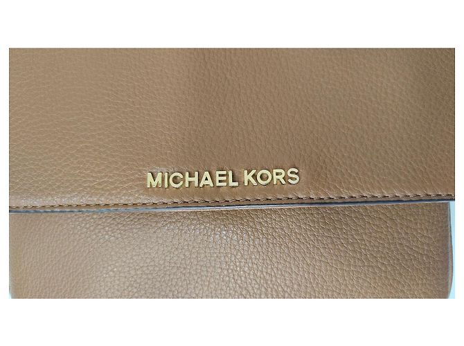 Michael Kors Umhängetasche Schultertasche Camelbraun Leder - Ansicht 11