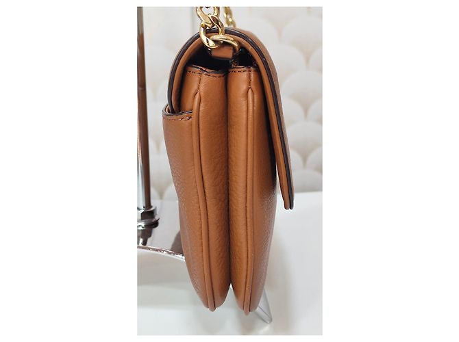 Michael Kors Umhängetasche Schultertasche Camelbraun Leder - Ansicht 15