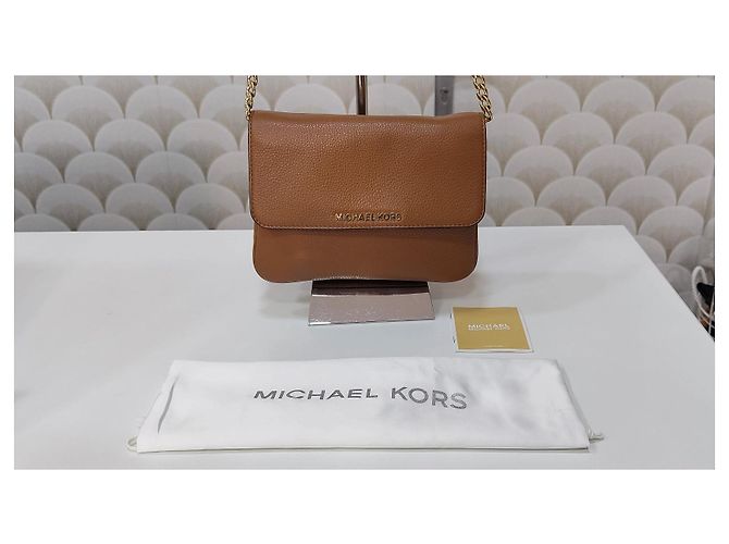 Michael Kors Umhängetasche Schultertasche Camelbraun Leder - Ansicht 2