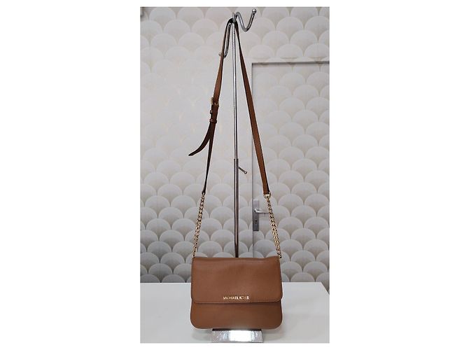 Michael Kors Umhängetasche Schultertasche Camelbraun Leder - Ansicht 3