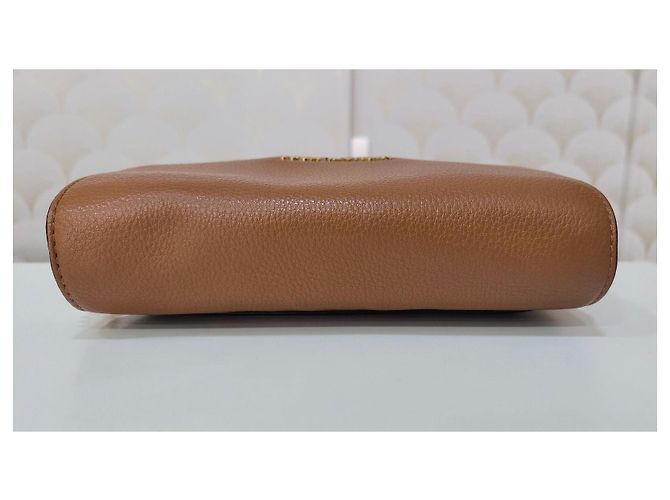 Michael Kors Umhängetasche Schultertasche Camelbraun Leder - Ansicht 6
