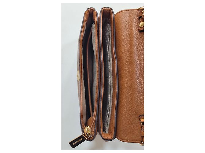 Michael Kors Umhängetasche Schultertasche Camelbraun Leder - Ansicht 8