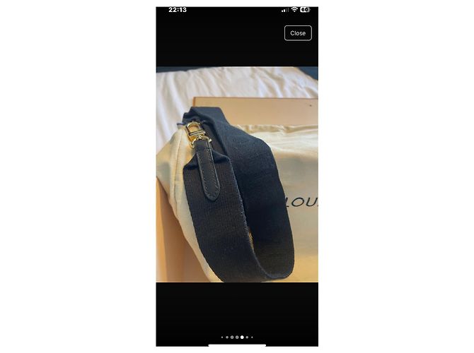Bucket Louis Vuitton Cushion MM Nera in pelle di agnello Nero - vista 10
