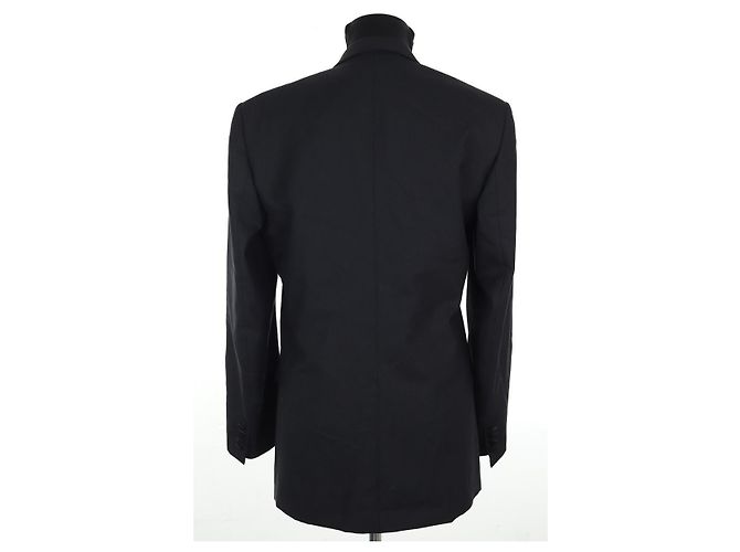 Dior Black Wool Jacket Men M - view 4