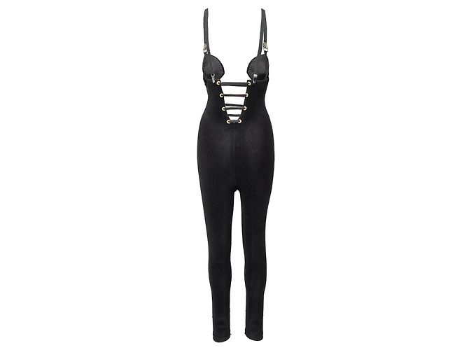 Bustier-Overall Atelier Versace Schwarz - Ansicht 3
