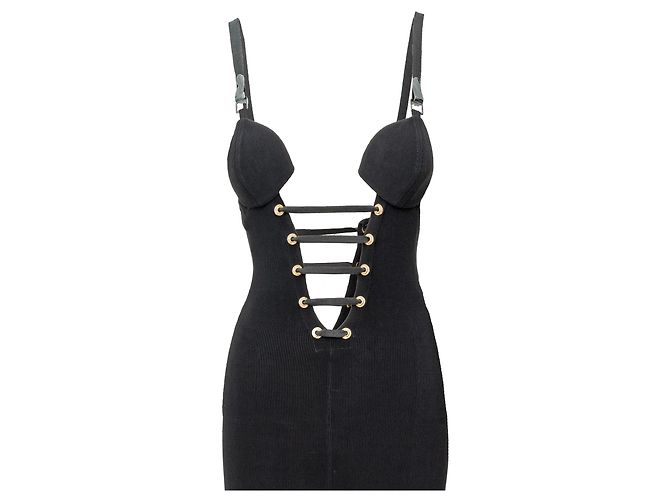 Bustier-Overall Atelier Versace Schwarz - Ansicht 4