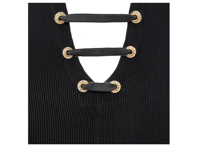 Bustier-Overall Atelier Versace Schwarz - Ansicht 6