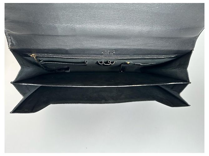 Borsa a tracolla in pelle Loewe Madrid vintage nera Nero - vista 4