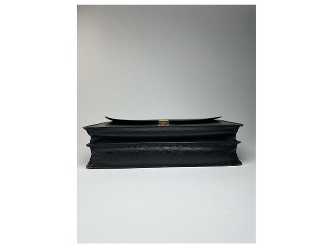 Borsa a tracolla in pelle Loewe Madrid vintage nera Nero - vista 8