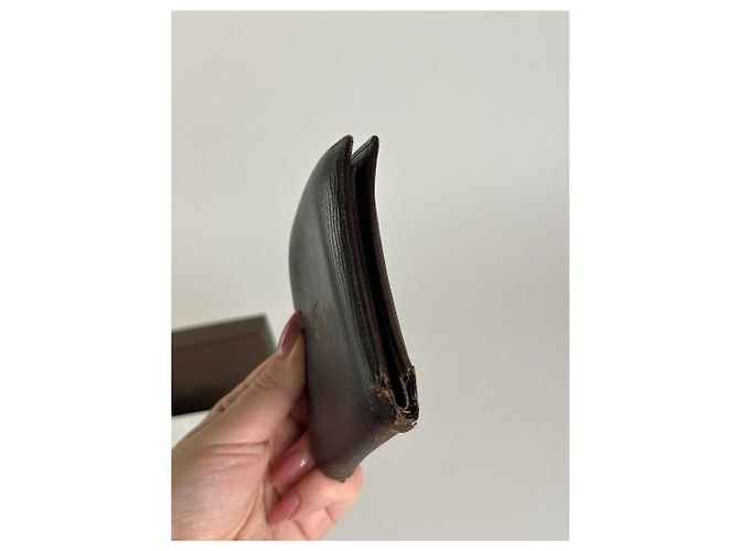 Vintage Loewe Madrid Leather Wallet Brown - view 11