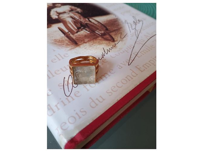Lalique Arethuse Ring vergoldet weiß - Ansicht 2