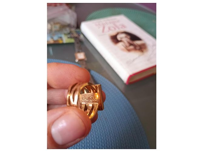 Lalique Arethuse Ring vergoldet weiß - Ansicht 6