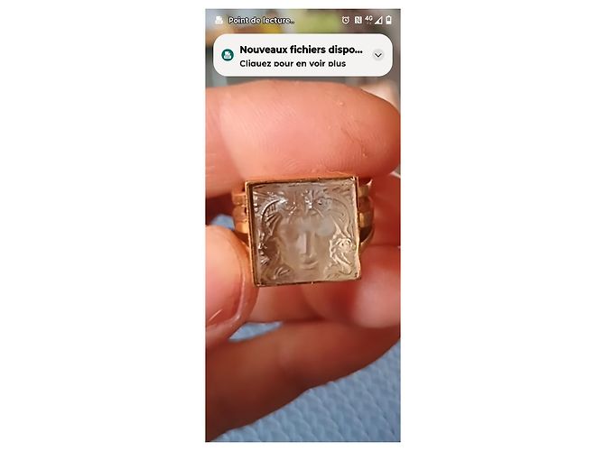 Lalique Arethuse Ring vergoldet weiß - Ansicht 9