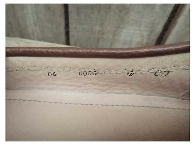Mocassini Paraboot in Pelle Marrone Chiaro Effetto Rettile - vista 8
