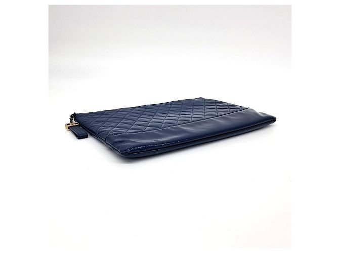 Chanel Gabrielle Clutch Grande A84288 Blu - vista 5