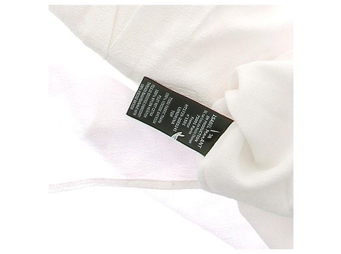 Blusa bianca Isabel Marant con ricamo floreale Bianco - vista 6