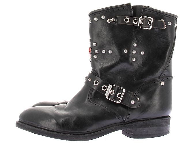 Golden Goose Stivali neri con borchie Nero - vista 3