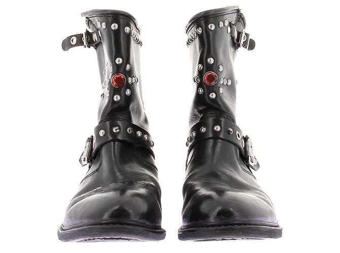 Golden Goose Stivali neri con borchie Nero - vista 4