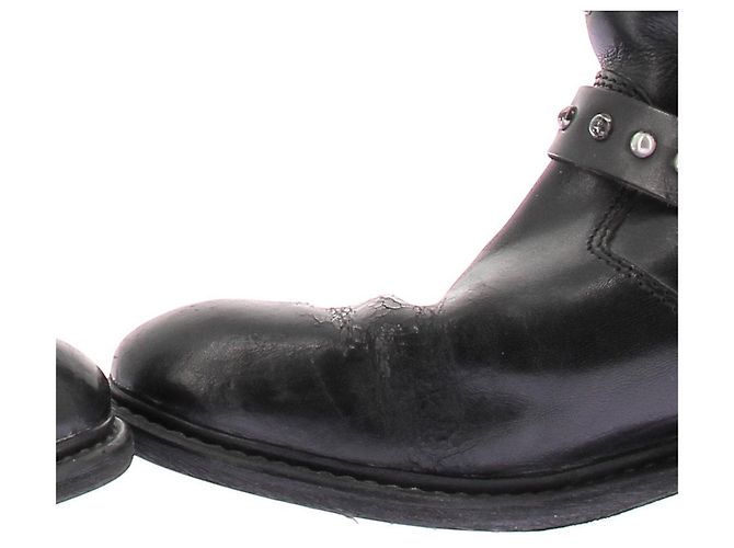 Golden Goose Stivali neri con borchie Nero - vista 8