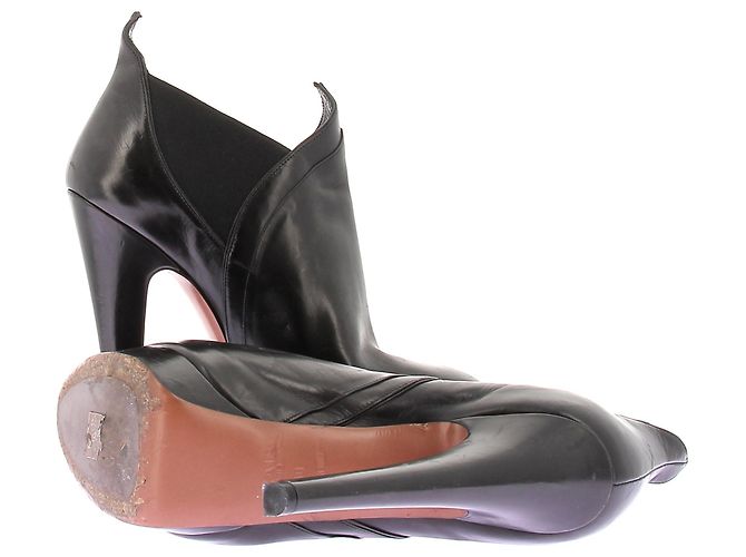 Alaïa Stivaletti con plateau Nero - vista 7