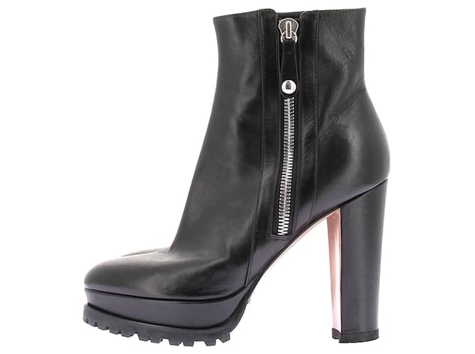 Gianvito Rossi Botines de tacón "Harlem" Negro - vista 3