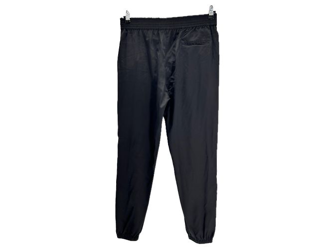 DMN Pantalón de seda negro - vista 2