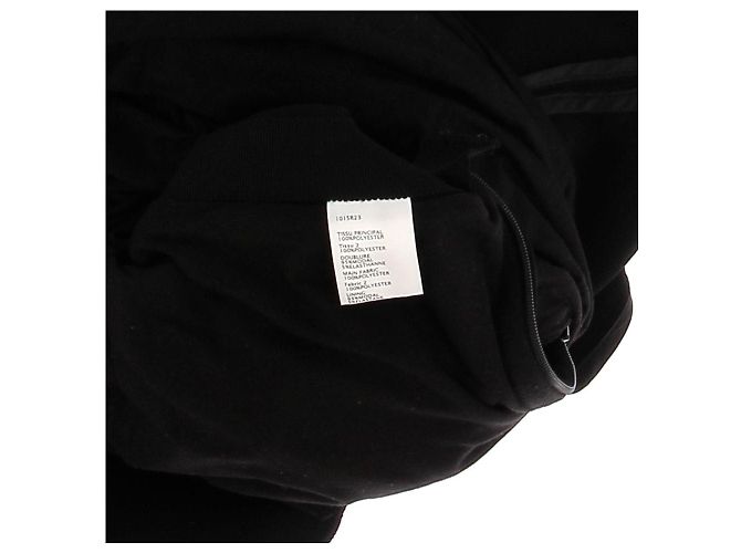 Carven Schwarzes Kurzarmkleid M - Ansicht 6