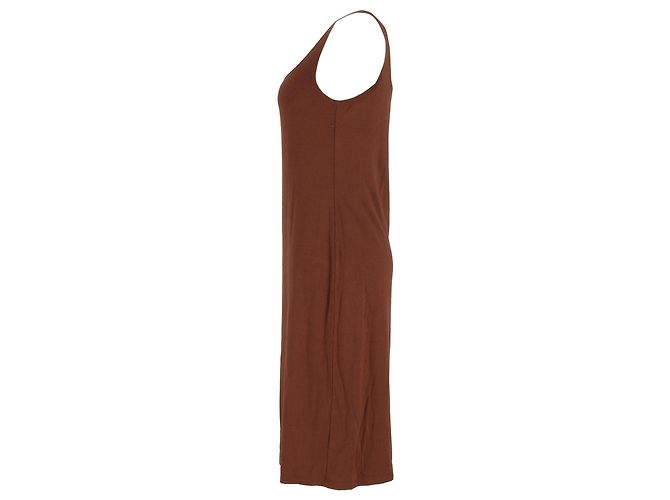 Vestido midi de punto Emiliana de Reformation en Tencel marrón - vista 2