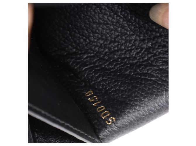 Portafoglio a Catena Vavin Monogram Empreinte in Pelle Nera Louis Vuitton Nero - vista 12