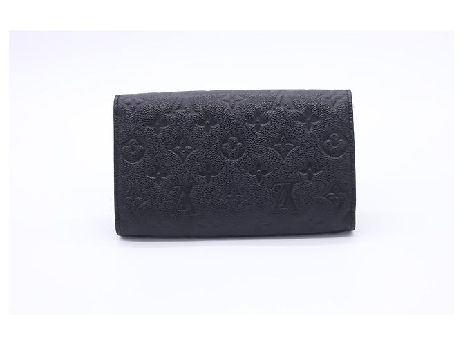 Portafoglio a Catena Vavin Monogram Empreinte in Pelle Nera Louis Vuitton Nero - vista 15