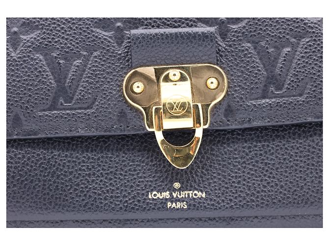 Portafoglio a Catena Vavin Monogram Empreinte in Pelle Nera Louis Vuitton Nero - vista 19