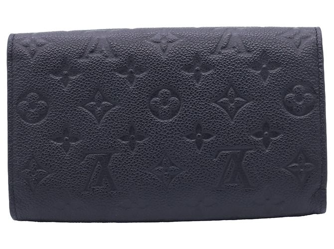Portafoglio a Catena Vavin Monogram Empreinte in Pelle Nera Louis Vuitton Nero - vista 3