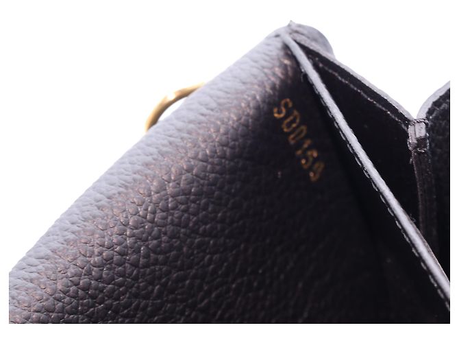 Portafoglio a Catena Vavin Monogram Empreinte in Pelle Nera Louis Vuitton Nero - vista 9
