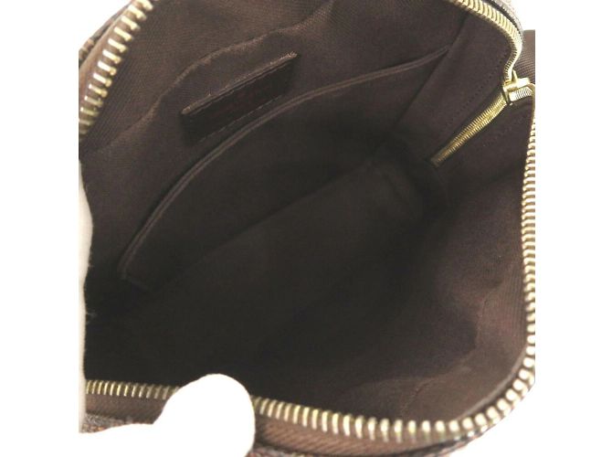 Bolso de Hombro Louis Vuitton Olaf PM Damier Castaño Damier ebene - vista 7