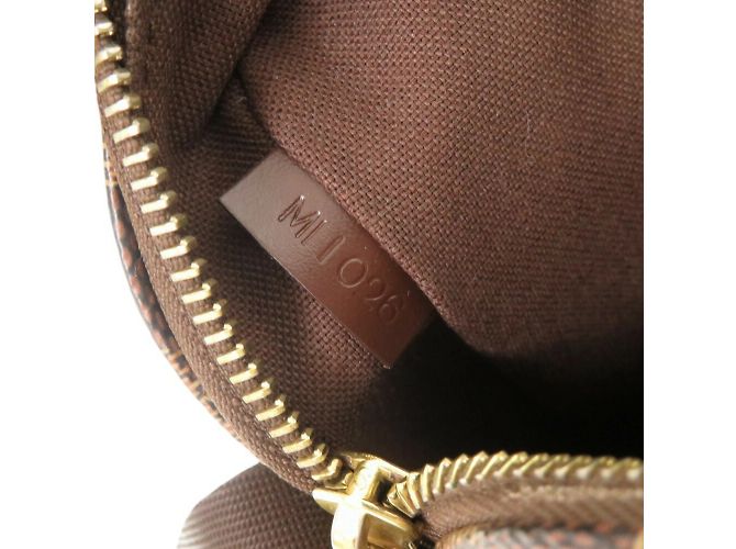 Bolso de Hombro Louis Vuitton Olaf PM Damier Castaño Damier ebene - vista 9