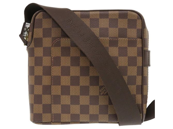 Borsa a Spalla Louis Vuitton Olaf PM Damier Marrone Damier ebene - vista 2