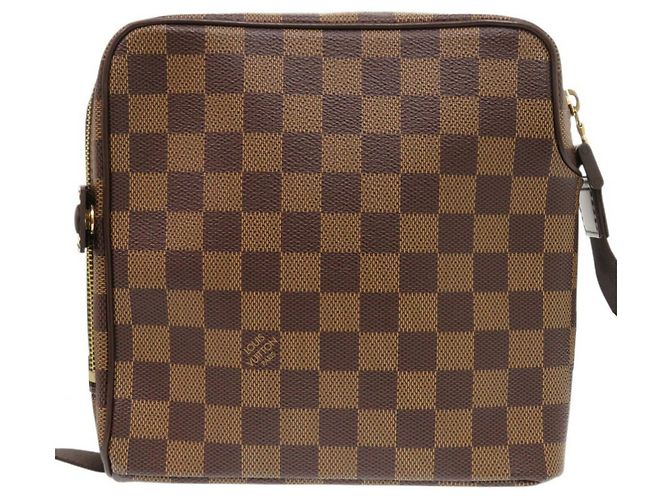Borsa a Spalla Louis Vuitton Olaf PM Damier Marrone Damier ebene - vista 3
