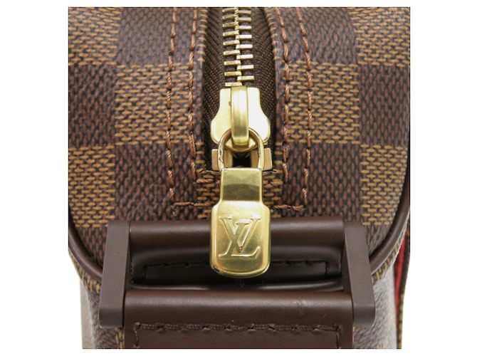 Borsa a Spalla Louis Vuitton Olaf PM Damier Marrone Damier ebene - vista 9