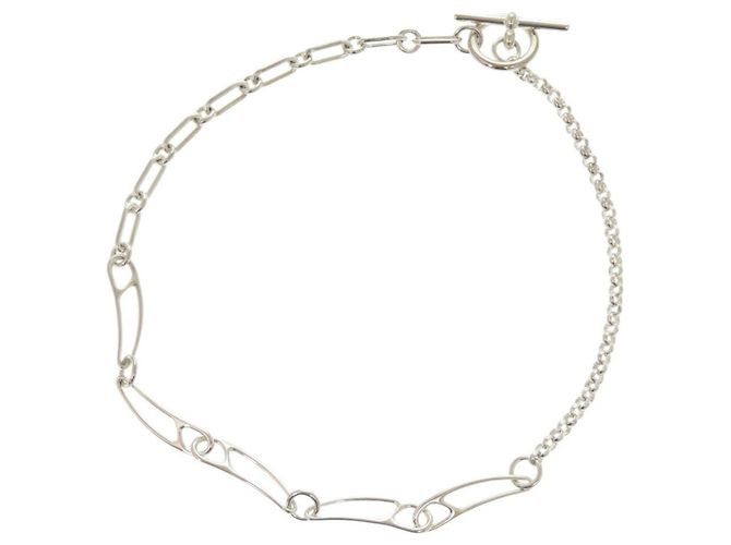 Hermès Collar Hermes Chaine d'Ancre Punk en Plata 925 - vista 2