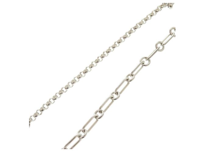 Hermès Collar Hermes Chaine d'Ancre Punk en Plata 925 - vista 5