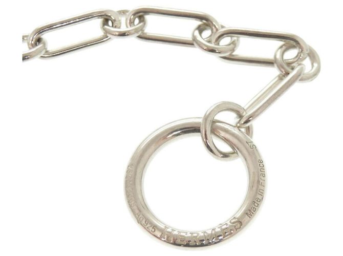 Hermès Collar Hermes Chaine d'Ancre Punk en Plata 925 - vista 7