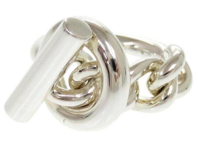 Hermès Hermes Croisette Ring aus Silber 925 - Ansicht 2
