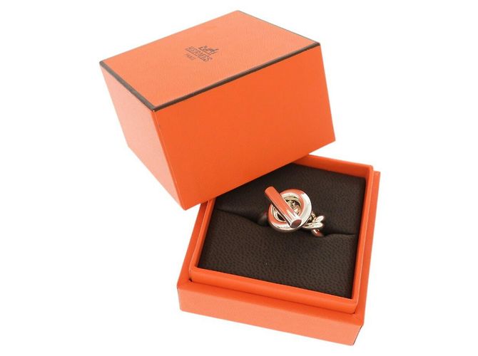 Hermès Hermes Croisette Ring aus Silber 925 - Ansicht 3
