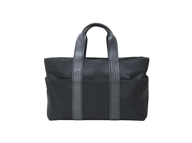 Hermès Borsa Tote Hermes Acapulco MM Nero - vista 3