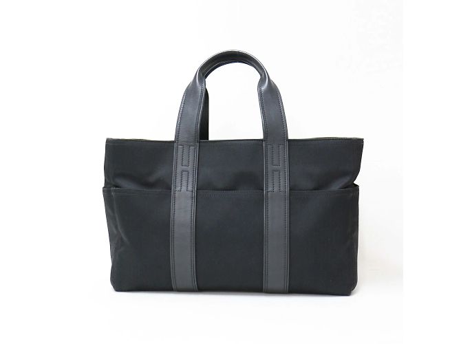 Hermès Borsa Tote Hermes Acapulco MM Nero - vista 4